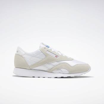 Reebok Classic Nylon Biele / Bezove - Panske Tenisky